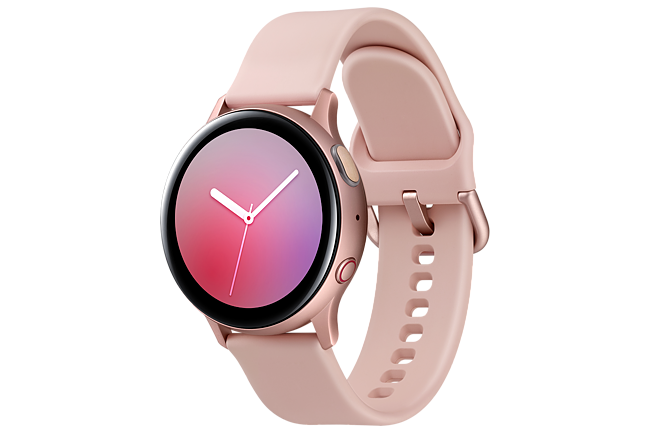 Išmanusis laikrodis Samsung Galaxy Watch Active 2 R835 40mm Pink Gold  Aluminum LTE, žema kaina - BIGBOX.LT