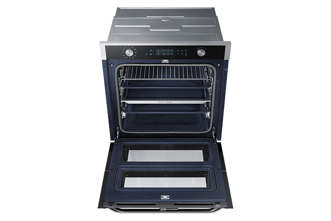 SAMSUNG - Forno Elettrico da Incasso NV75N7647RS / ET Dual Cook Flex  Capacità 75 L Multifunzione Ventilato Potenza 1200 W Colore Nero - ePRICE