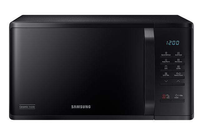 SAMSUNG - Forno Microonde MG23K3513AK / ET con Grill Capacità 23 Litri  Potenza 800 Watt Colore Nero - ePRICE