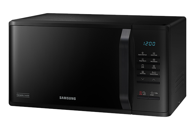 SAMSUNG - Forno Microonde MG23K3513AK / ET con Grill Capacità 23 Litri  Potenza 800 Watt Colore Nero - ePRICE