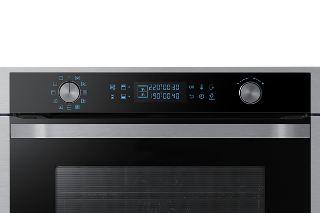Horno multifunción Samsung Dual Cook Flex WiFi NV75N7677RS/EC pirolítico ·  El Corte Inglés