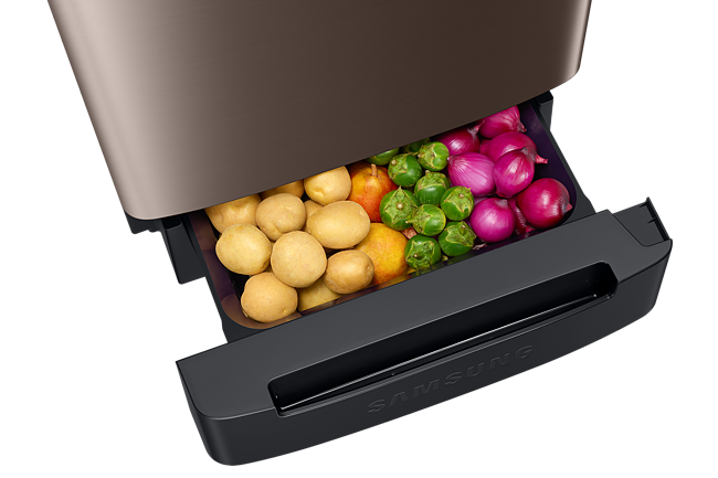 samsung refrigerator base stand with drawer