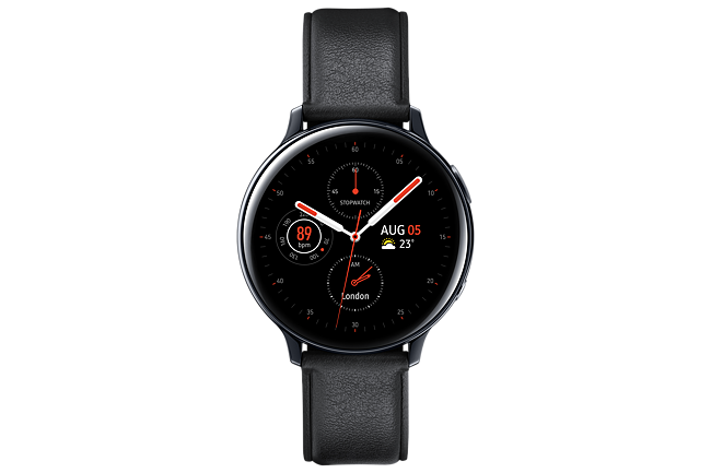 Samsung Galaxy Watch Active 2 R820 Stainless Steel, 44mm Black Online at  Best Price | Smart Watches | Lulu Qatar