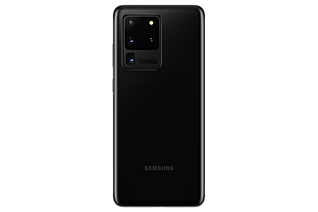 Galaxy S20 Ultra 5G back Cosmic Black 2