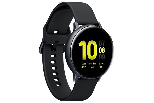 Išmanusis laikrodis SAMSUNG Galaxy Watch Active2 44mm Aluminium Black -  Topocentras