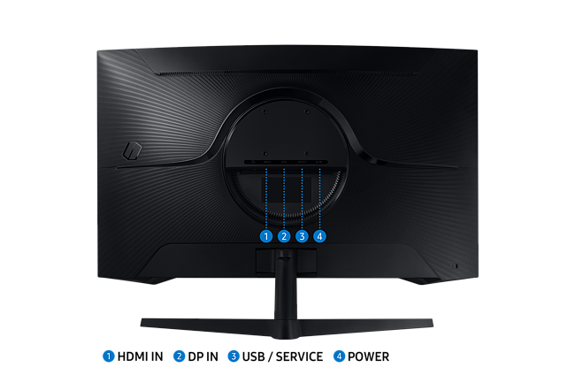 Monitorius Samsung Odyssey G5 LC32G55TQWRXEN, 32\