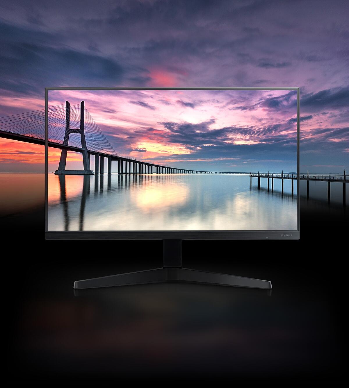 Monitor Samsung de 22 Pulgadas Plano Full HD LED IPS 75HZ- Alca.cl