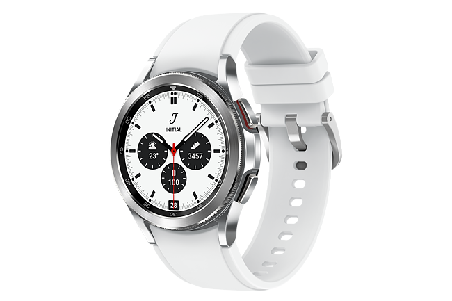 Samsung Galaxy Watch4 Classic 42mm (Silver) | JB Hi-Fi