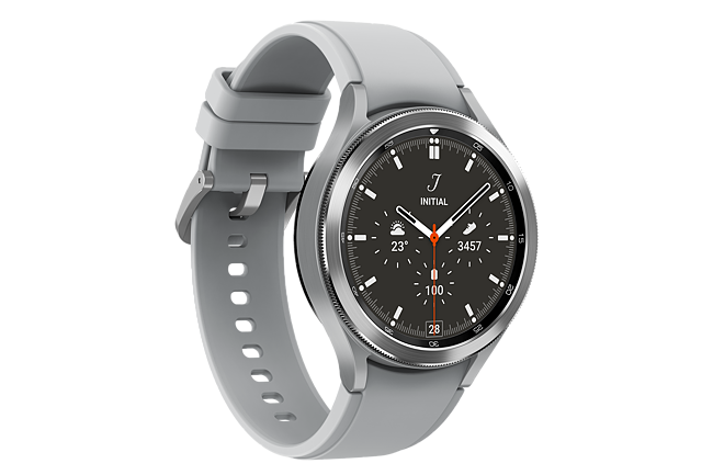 Samsung Galaxy Watch4 Classic 46mm LTE (Silver) | JB Hi-Fi
