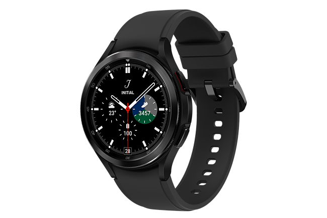 Išmanusis laikrodis SAMSUNG Galaxy Watch4 Classic 46mm Black - Topocentras