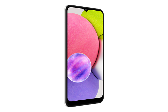Mobilusis telefonas Samsung Galaxy A03s, baltas, 3GB/32GB - Senukai.lt