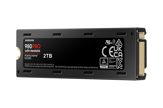 Samsung SSD 980 PRO 2TB Heatsink SSD накопители Жесткие диски и SSD Компоненты Multitronic