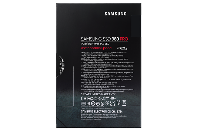 SAMSUNG - SSD 1 TB Serie 980 PRO M. 2 Interfaccia PCI Express - ePRICE
