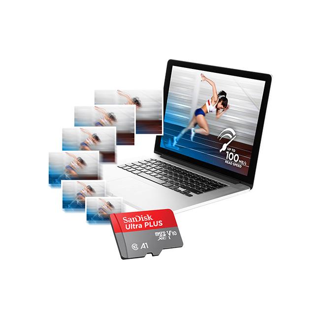 SanDisk Ultra Plus microSDHC Memory Card 128GB by Office Depot & OfficeMax