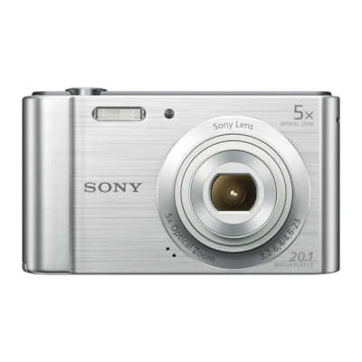 W800 Compact Camera with 5x Optical Zoom Silver