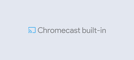 Chromecast built-in: Diğer cihazlarınızla uyumlu şekilde çalışır Chromecast built-in: Diğer cihazlarınızla uyumlu şekilde çalışır