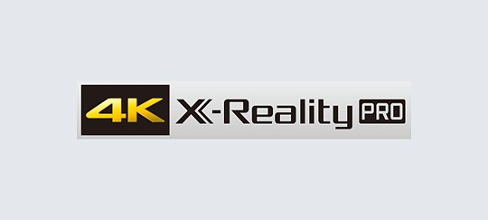 4K X-Reality™ PRO: Her görüntüyü 4K'ye kadar yükseltin 4K X-Reality™ PRO: Her görüntüyü 4K'ye kadar yükseltin