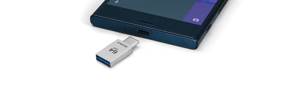 Pendrive USM64CA1 64GB SONY USB TYPE-C & TYPE-A (USB 3.1)
