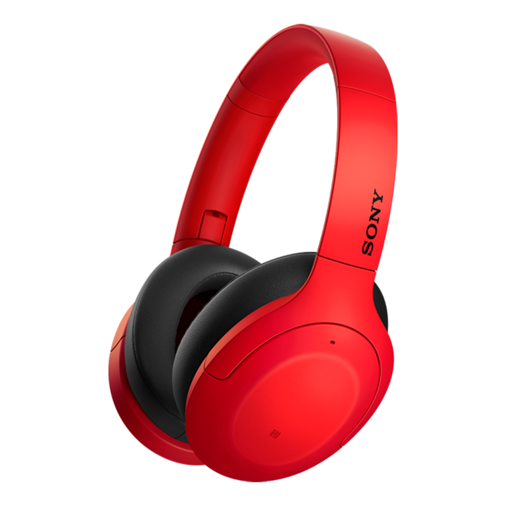 WH-H910N h.ear on 3 Wireless Noise Cancelling Headphones Red