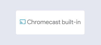 Indbygget Chromecast
