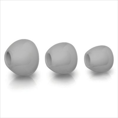 3 interchangeable rubber ear caps for optimal fit in all ears