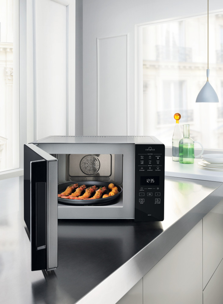 WHIRLPOOL - MCP 349 SL Fuori Range Microonde Combinato 25L 800W Nero /  Acciaio Inossidabile Forno a Microonde - ePRICE