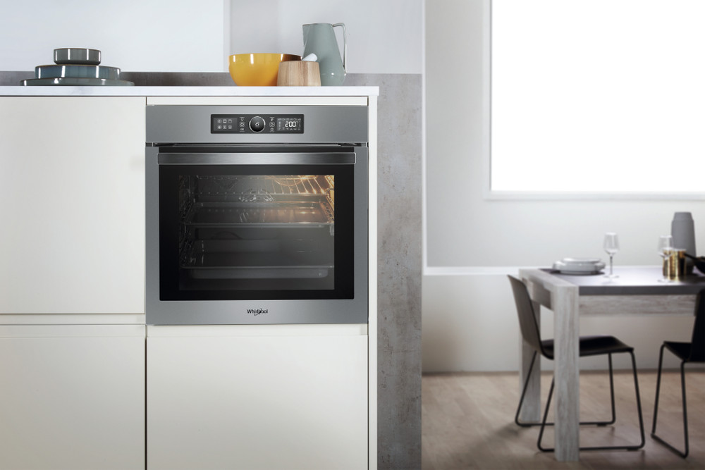 Whirlpool OAKZ9 6200 CS IX - Forno da Incasso Absolute Autopulente, 6°  Senso, 73 Litri, A+