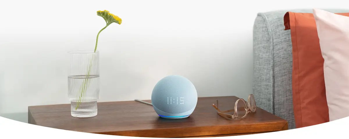 Buy  Echo Dot (5th Gen) Smart Speaker with Clock & Alexa