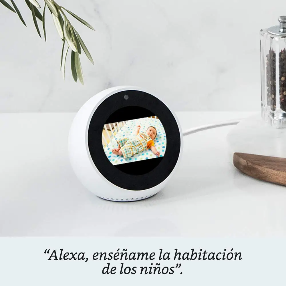 Altavoz inteligente ECHO Spot blanco Worten Canarias