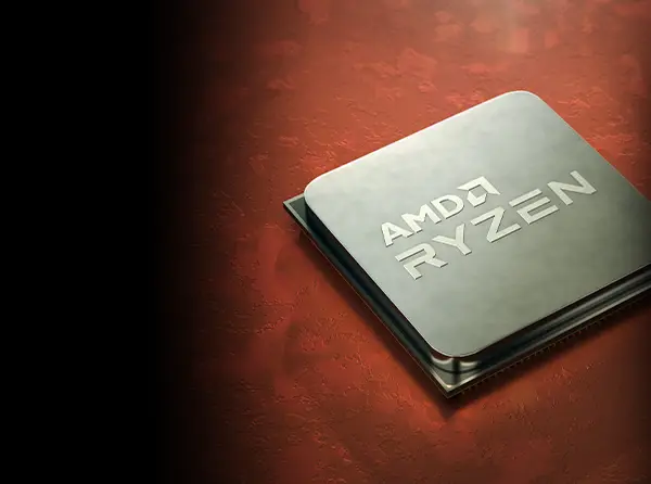AMD Ryzen 5 4500-Processeur de bureau intégré Cherry, prise 6 cœurs, AM4,  65W, série 4000