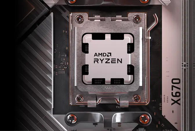 AMD Ryzen 9 7900X Twelve Core 5.6GHz, Gigabyte B650M K