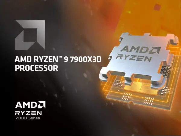 CSL Computer  Carte mère AMD Ryzen 9 7900X3D / ASUS TUF GAMING