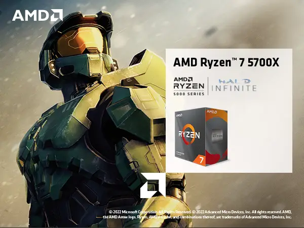 Amd - Ryzen™ 7 5700X - 4.6/3.4GHz + AMD MPG B550 GAMING PLUS - ATX - Kit  d'évolution - Rue du Commerce