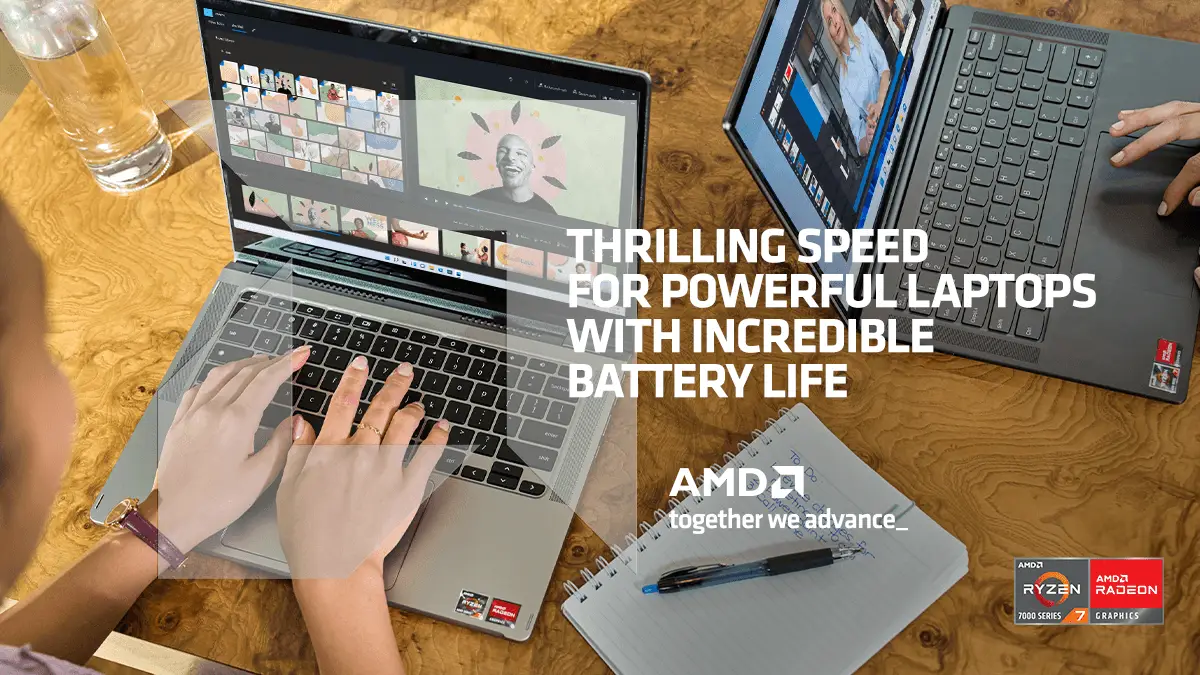 Thrilling speed for powerful laptops with incredible battery life