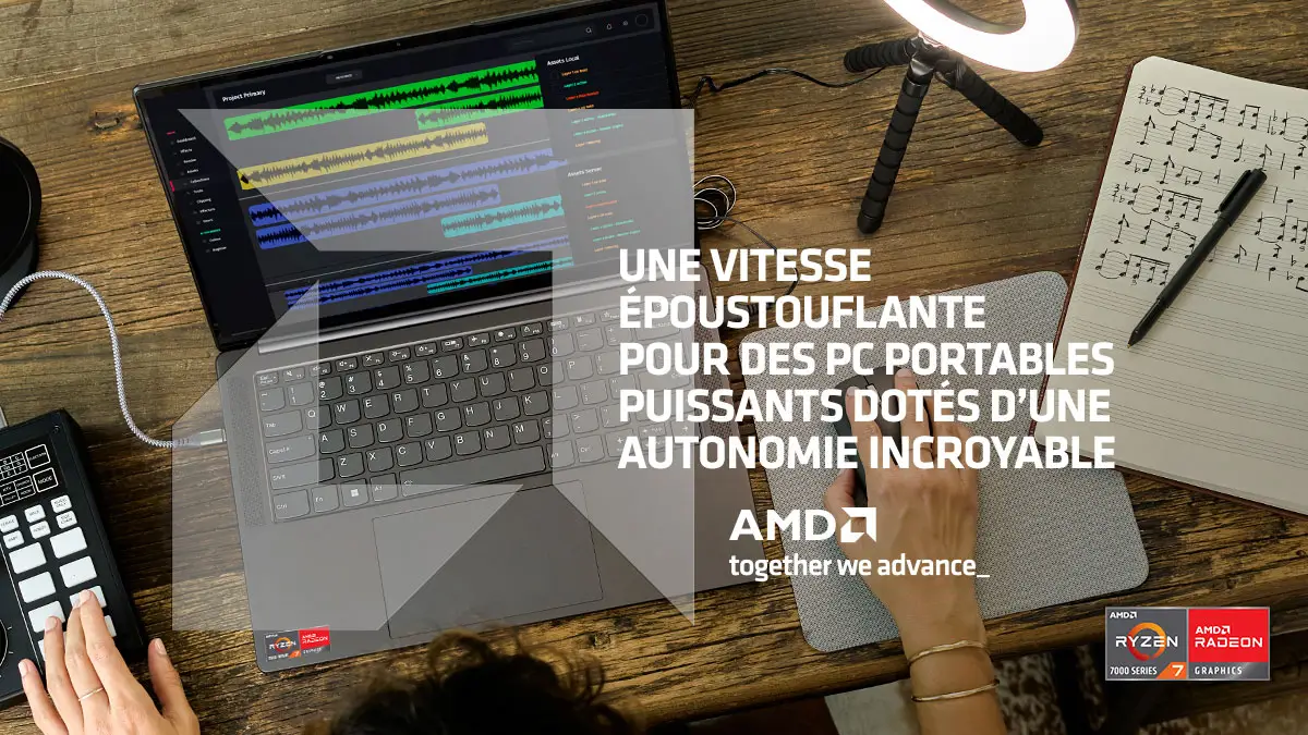 Breathtaking speed for powerful laptops with incredible autonomy