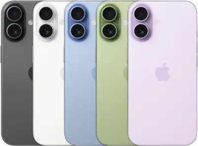 iPhone 17 comes in five gorgeous colours.