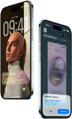 iOS and Apple Intelligence.