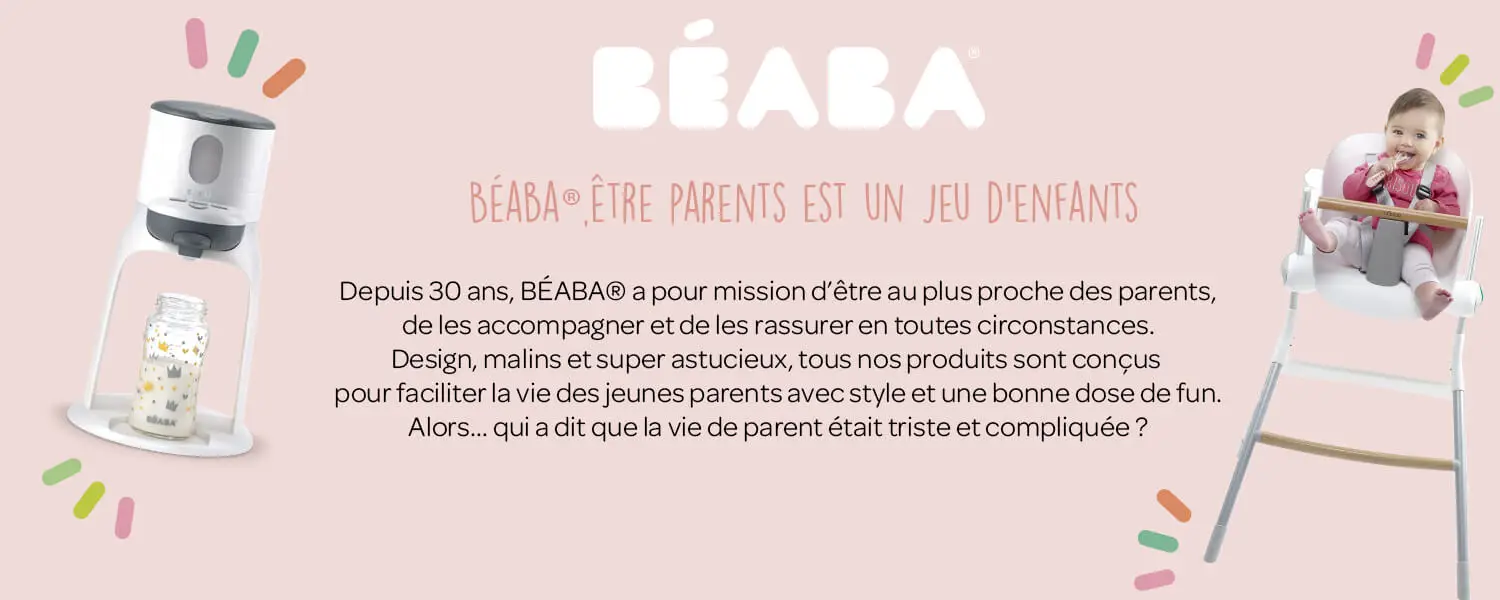BEABA, Bib expresso, préparateur-chauffe biberon/petits pots, Terracotta -  Cdiscount Puériculture & Eveil bébé