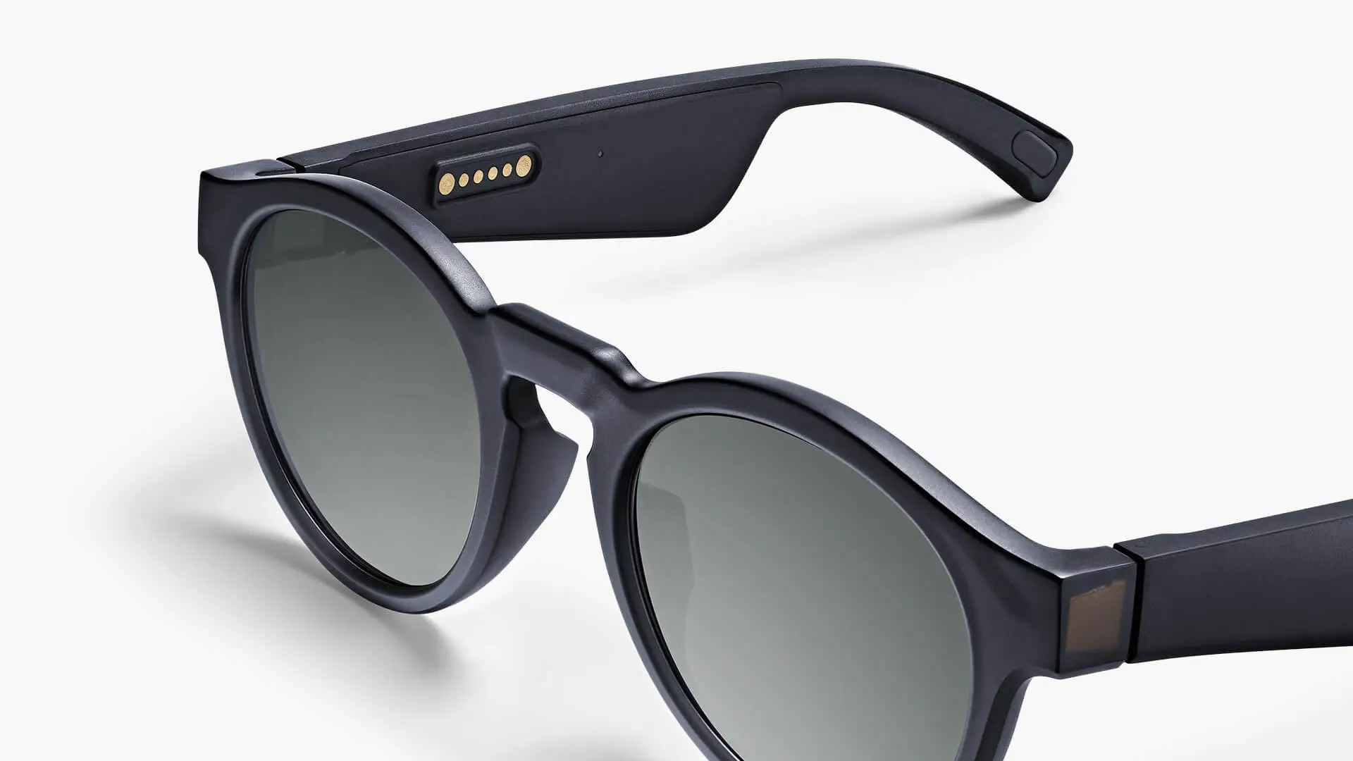 BOSE FRAMES RONDO サングラス Bose Frames Rondo Audio Bluetooth Sunglasses, Black