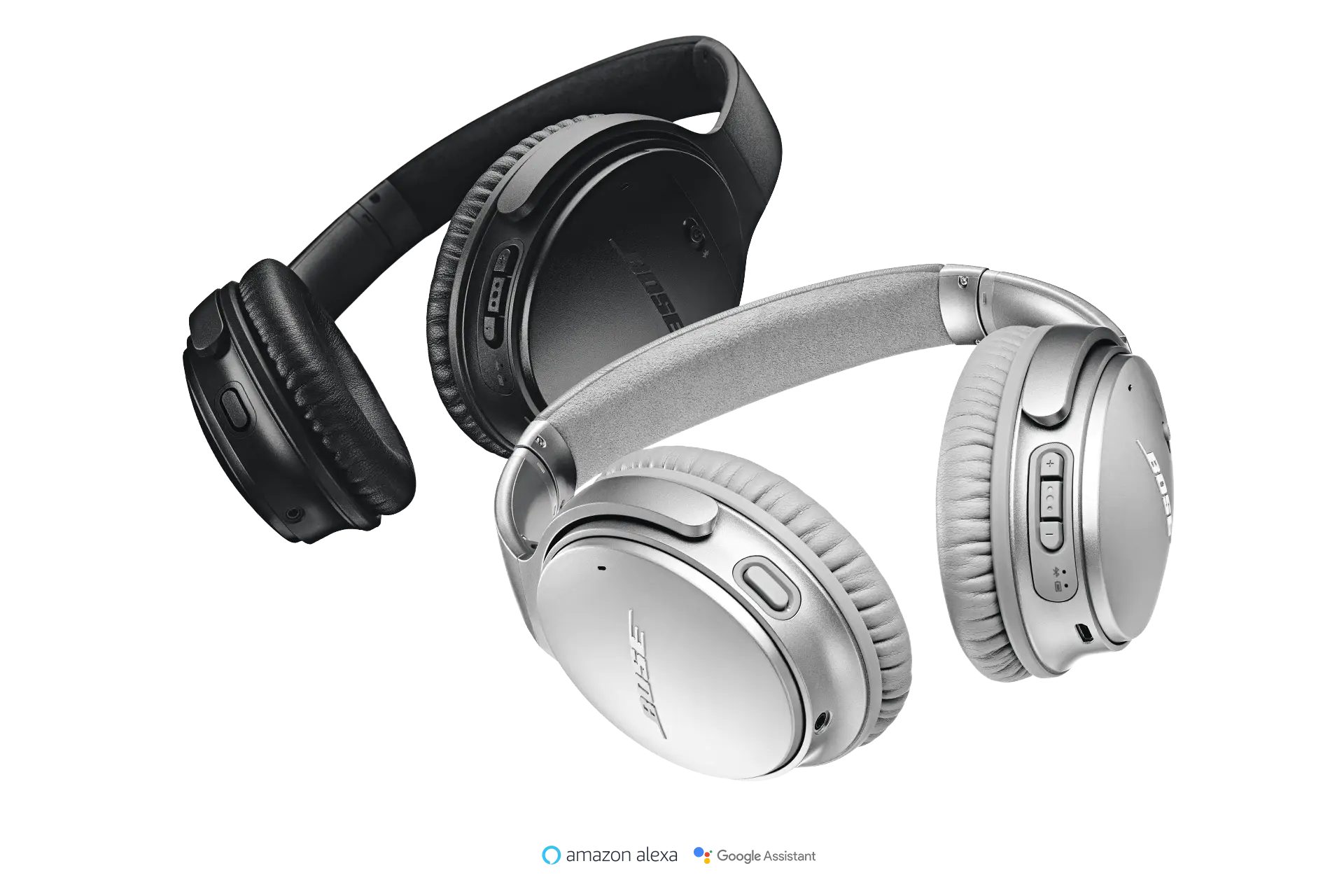 Bose QuietComfort 35 II Active Noise Canceling Wireless Bluetooth Headphones  - Black; Around-Ear; Up to 20 Hours of - Micro Center