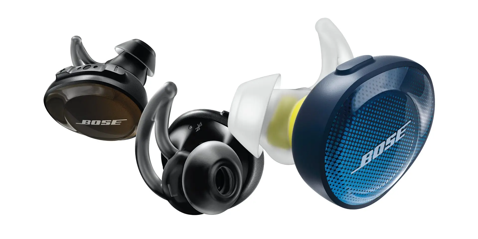 Bose-auriculares inalámbricos SoundSport, audífonos internos con Bluetooth,  color negro