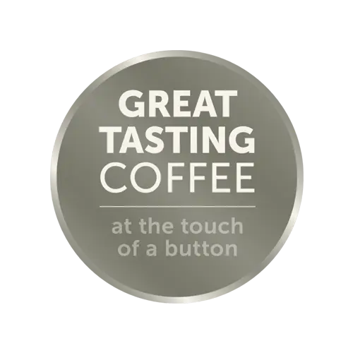 Make delicious espresso, lattes and cappuccinos at the touch of a button
