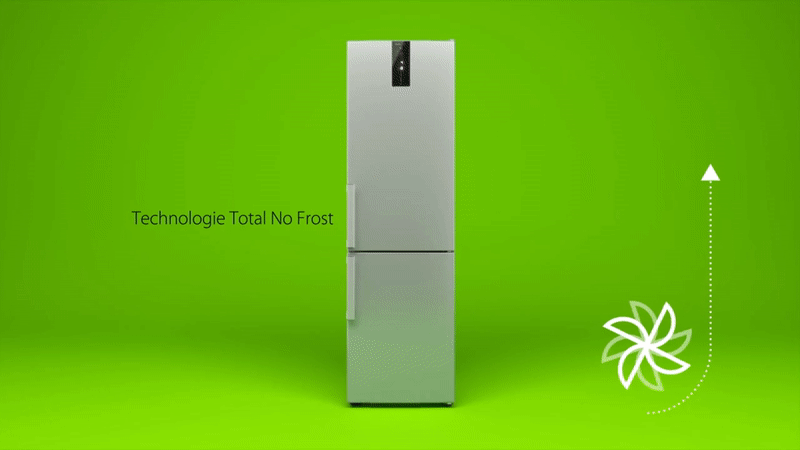 Refrigerateur congelateur en bas WHIRLPOOL W7821OOX - Achat & prix