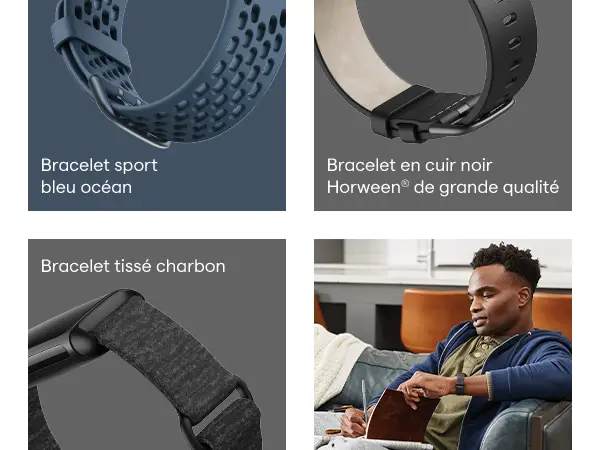 Bracelet Sport Fitbit Charge 5 - Gris bleu