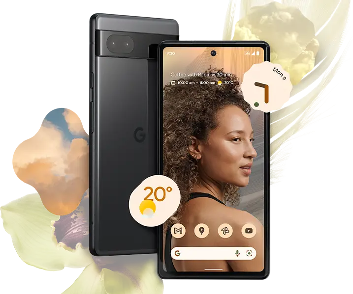 Google Pixel 6a 128GB - Chalk | Harvey Norman