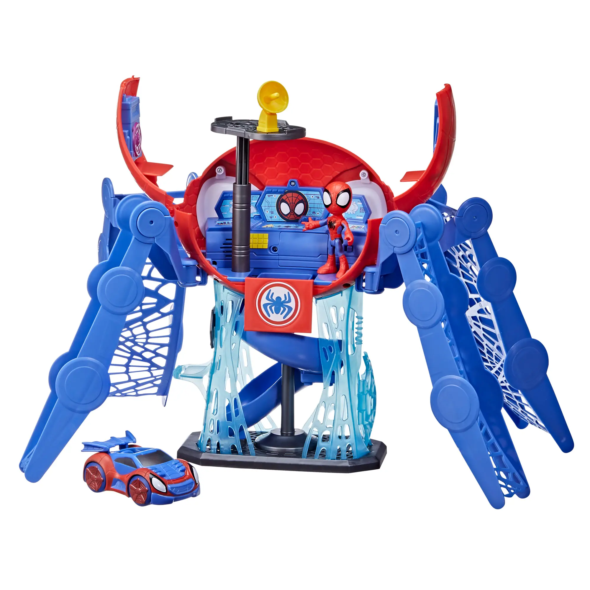 Hasbro - Spider-man - Vehículo aracnolanzador y figura de juguete Spider-Man  F78455L0, Spiderman