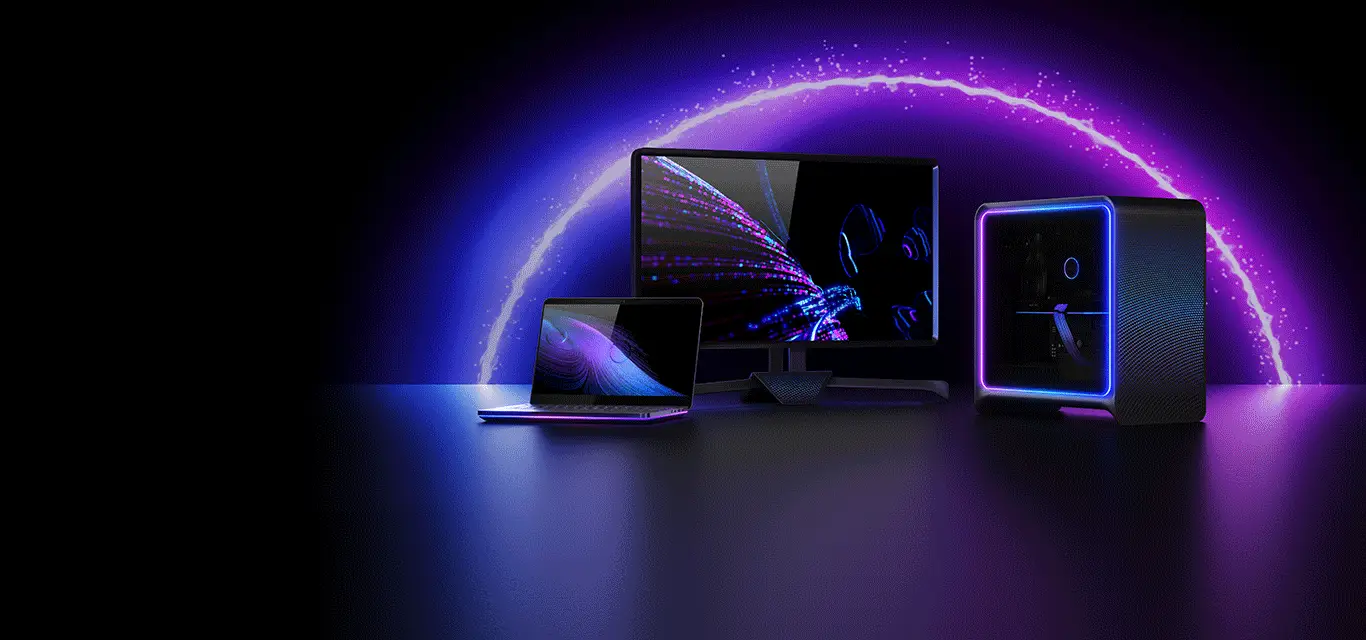 Experience immersive high-performance gaming.