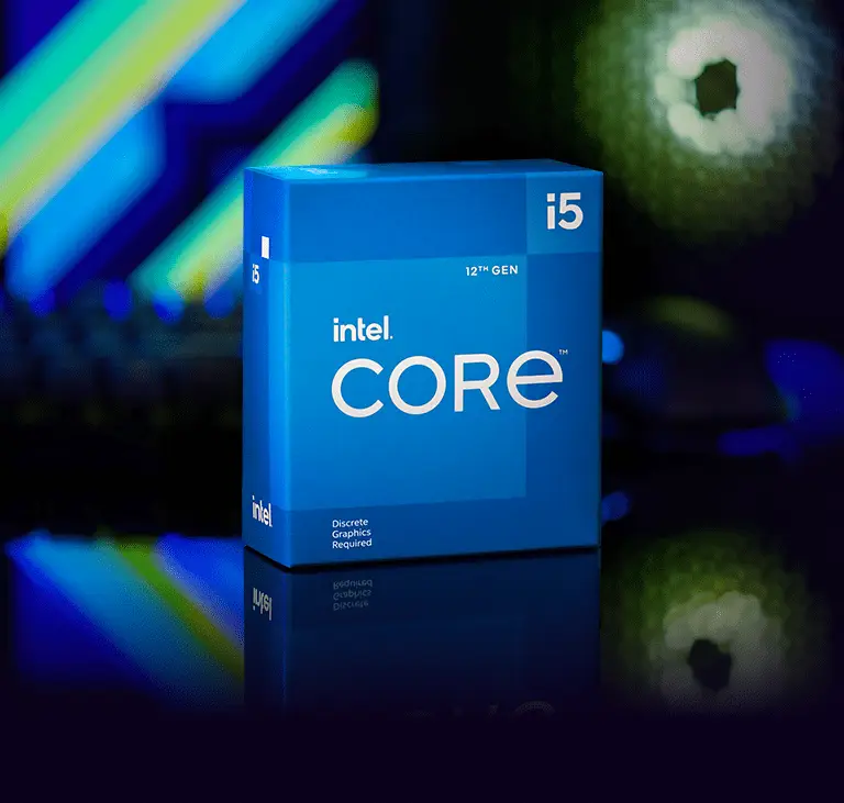 Intel Core i5-12400F - Core i5 12th Gen Alder Lake 6-Core 2.5 GHz LGA 1700 65W Desktop Processor - BX8071512400F