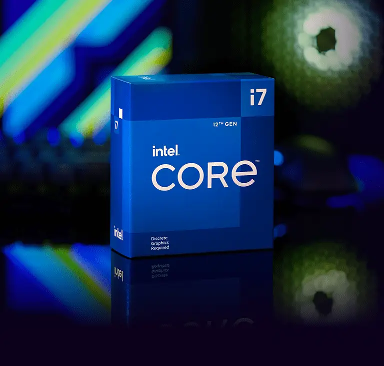 Intel Core i7-12700F - Core i7 12th Gen Alder Lake 12-Core (8P+4E) 2.1 GHz  LGA 1700 65W Desktop Processor - BX8071512700F