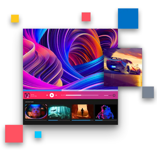 Connect to multiple 4k monitors